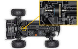1/16 MINI KRATON 3S DSC 4X4 RTR Brushless Speed Truck (3S Battery & Charger Included)