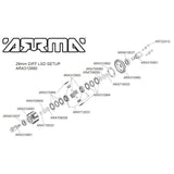 Limited Slip F/R Diff Set GP4 5mm 10k