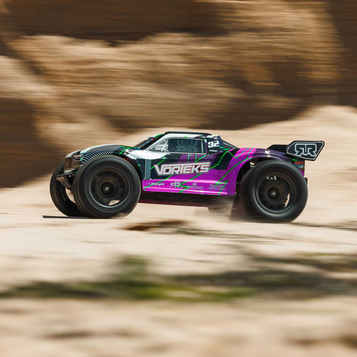 1/10 VORTEKS 2WD RTR Brushed Stadium Truck (Battery & Charger Included)