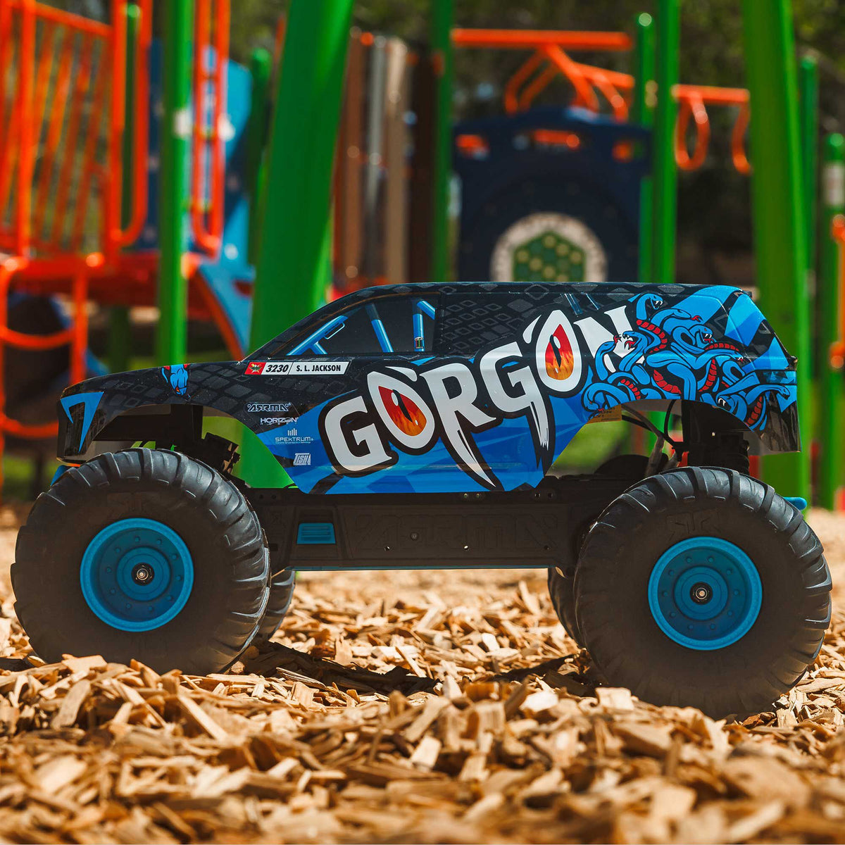 1/10 GORGON 2WD RTR Brushed Monster Truck (Battery & Charger Included)