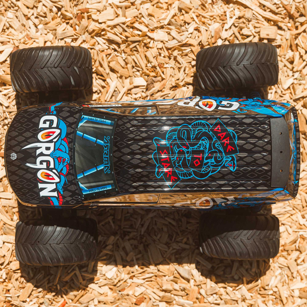 1/10 GORGON 2WD RTR Brushed Monster Truck (Battery & Charger Included)