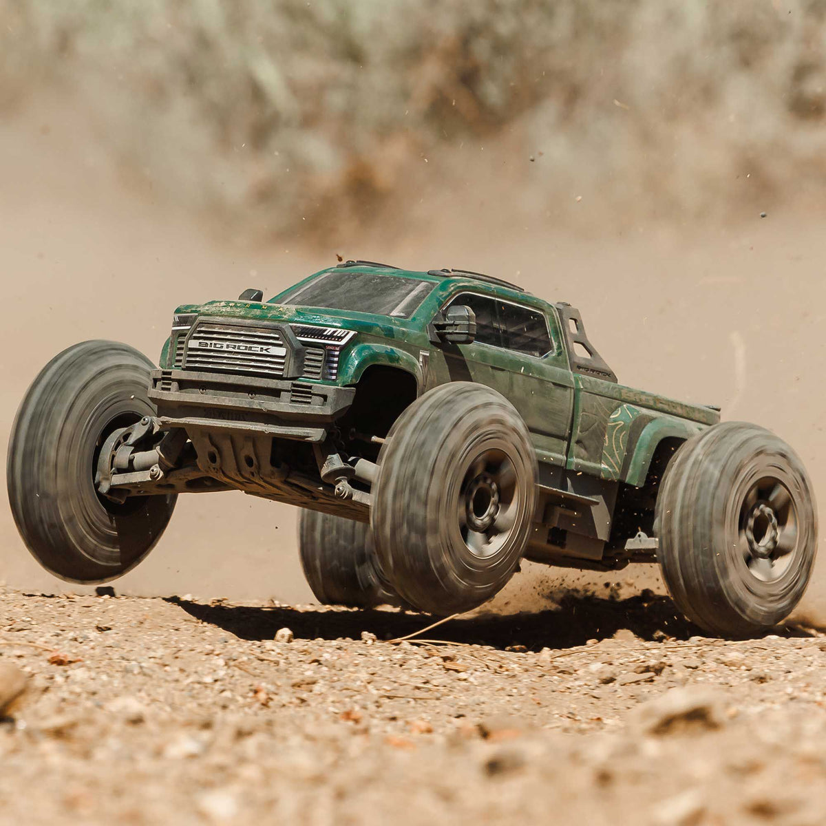 1/10 BIG ROCK 4X4 223S BLX BRUSHLESS STREET TRUCK RTR WITH DSC