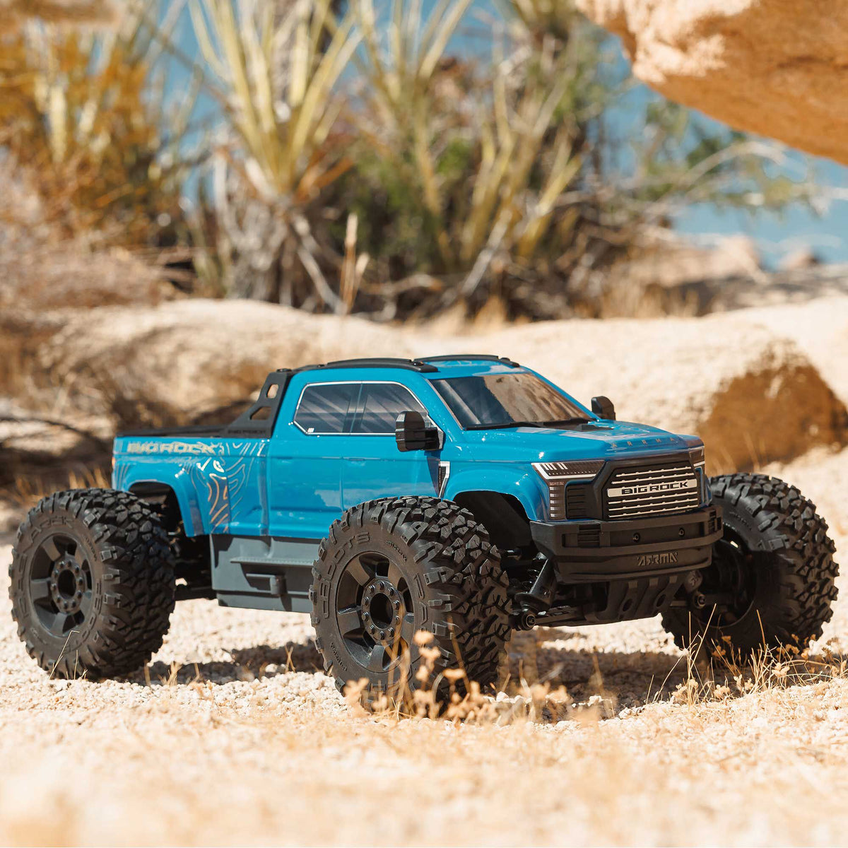 1/10 BIG ROCK 4X4 223S BLX BRUSHLESS STREET TRUCK RTR WITH DSC