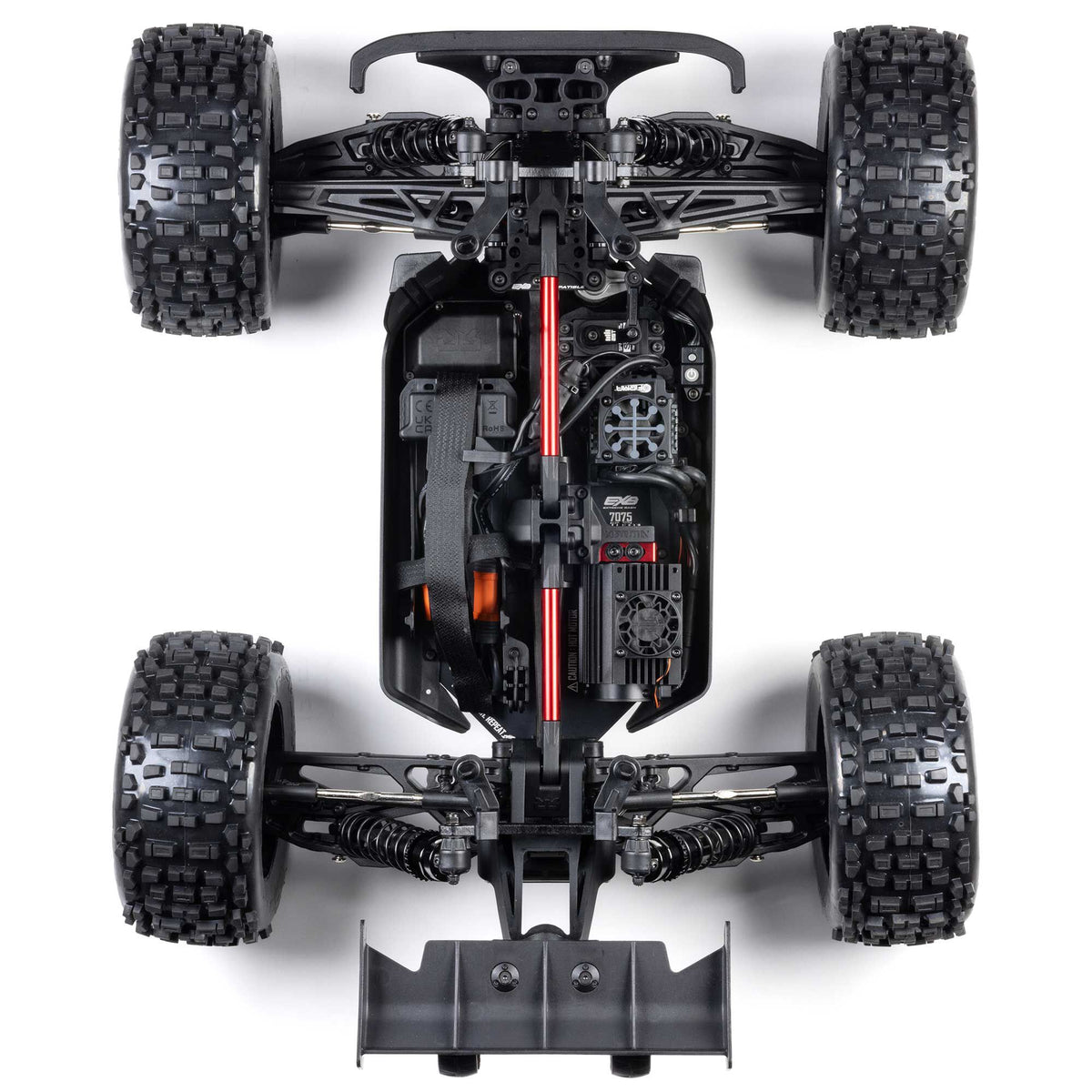 1/8 NOTORIOUS 4X4 6S BLX BRUSHLESS V6 STUNT TRUCK RTR