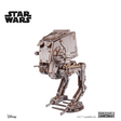 UGEARS Star Wars AT-ST Walker – 3D træbyggesæt med gangmekanisme (370 dele)
