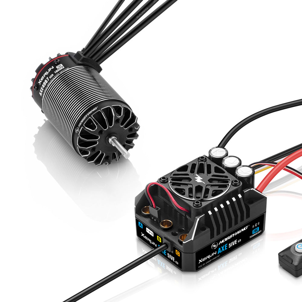 Xerun Combo AXE 5IVE R3 - 4987SD 1600KV R3S Crawler