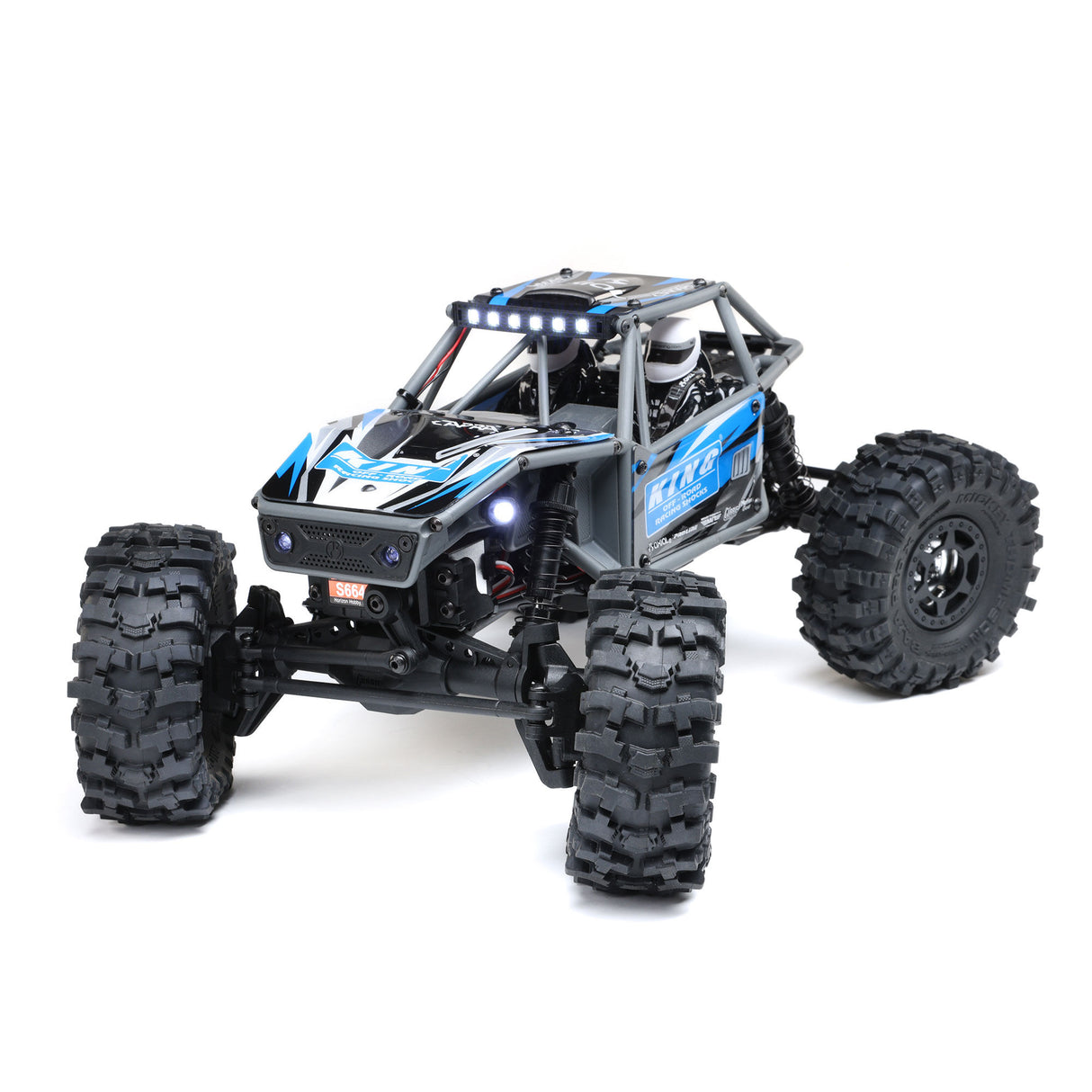 1/10 SCX10 III Coyote 4X4 RTR Brushed Rock Crawler, Blue