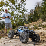 1/10 SCX10 III Coyote 4X4 RTR Brushed Rock Crawler, Blue