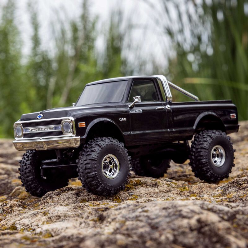 1/30 SCX30 Chevrolet K10 4X4 RTR Brushed Rock Crawler (Battery & Charger Included)