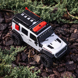 1/30 SCX30 Jeep Wrangler JLU 4X4 RTR Brushed Rock Crawler (Battery & Charger Included)