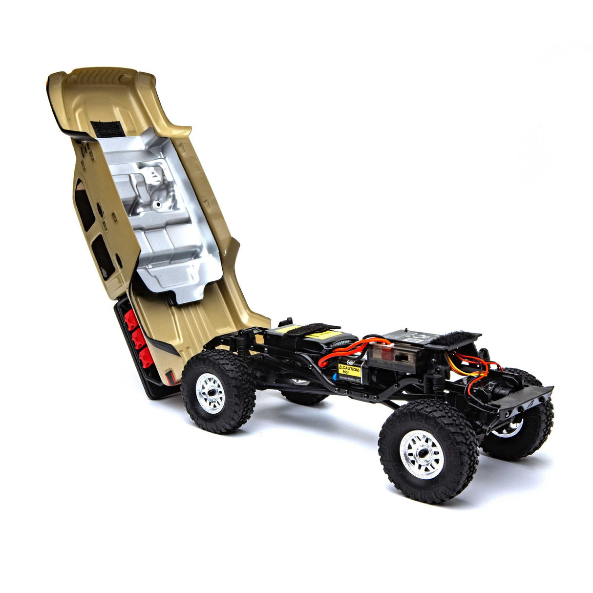 1/24 SCX24 Jeep JT Gladiator 4X4 RTR Brushed Rock Crawler (Battery & Charger Included), Beige