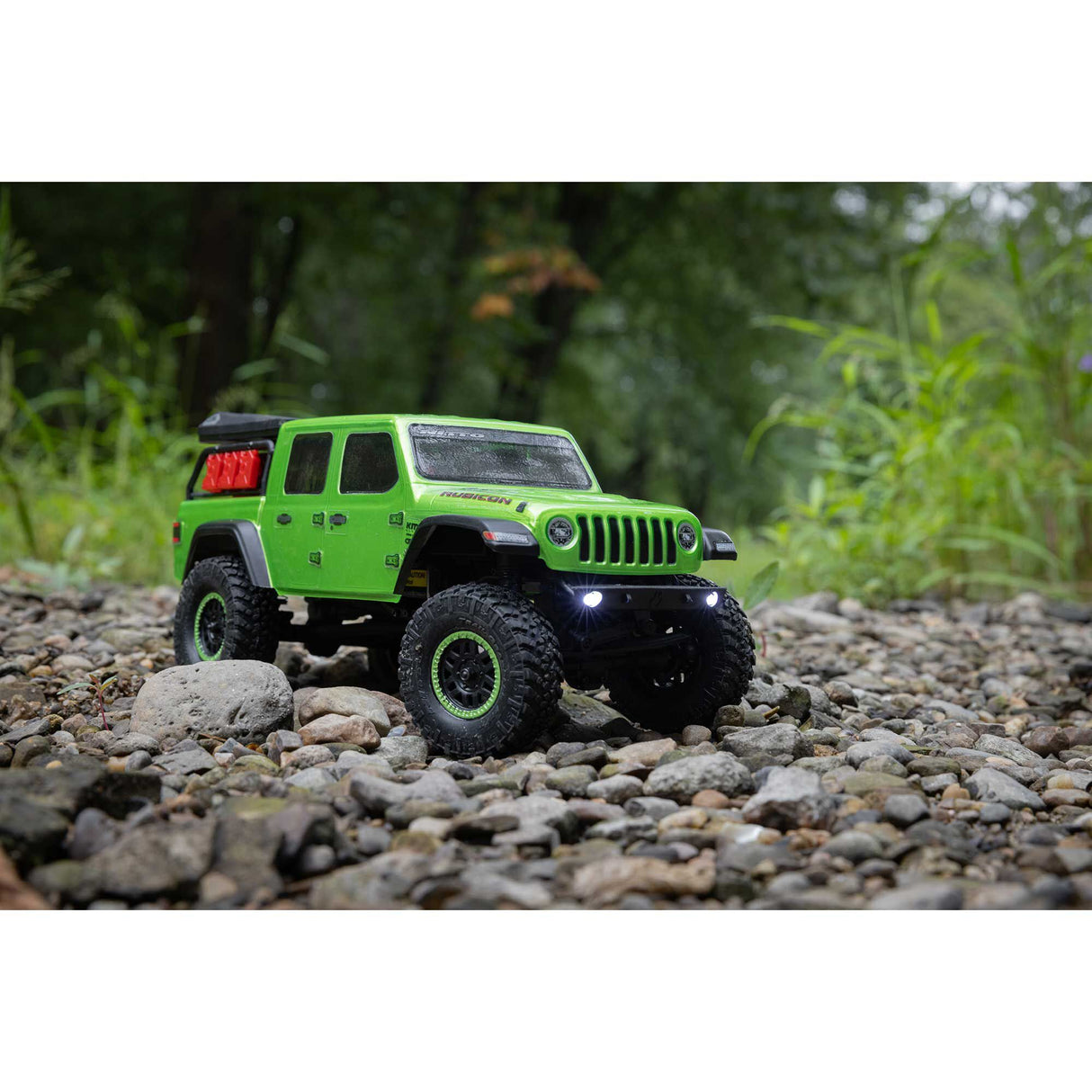 SCX24 Jeep Gladiator 4WD Rock Crawler RTR, Green