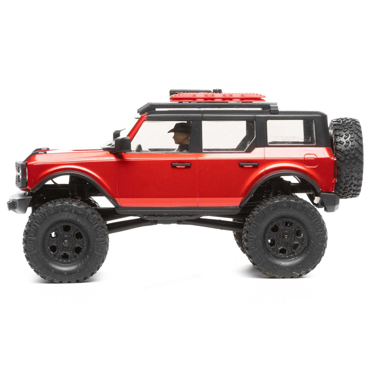 1/24 SCX24 2021 Ford Bronco 4WD Truck RTR, Red