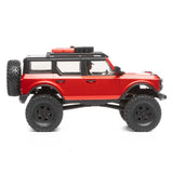 1/24 SCX24 2021 Ford Bronco 4WD Truck RTR, Red