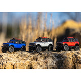 1/24 SCX24 2021 Ford Bronco 4WD Truck RTR, Red