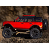 1/24 SCX24 2021 Ford Bronco 4WD Truck RTR, Red