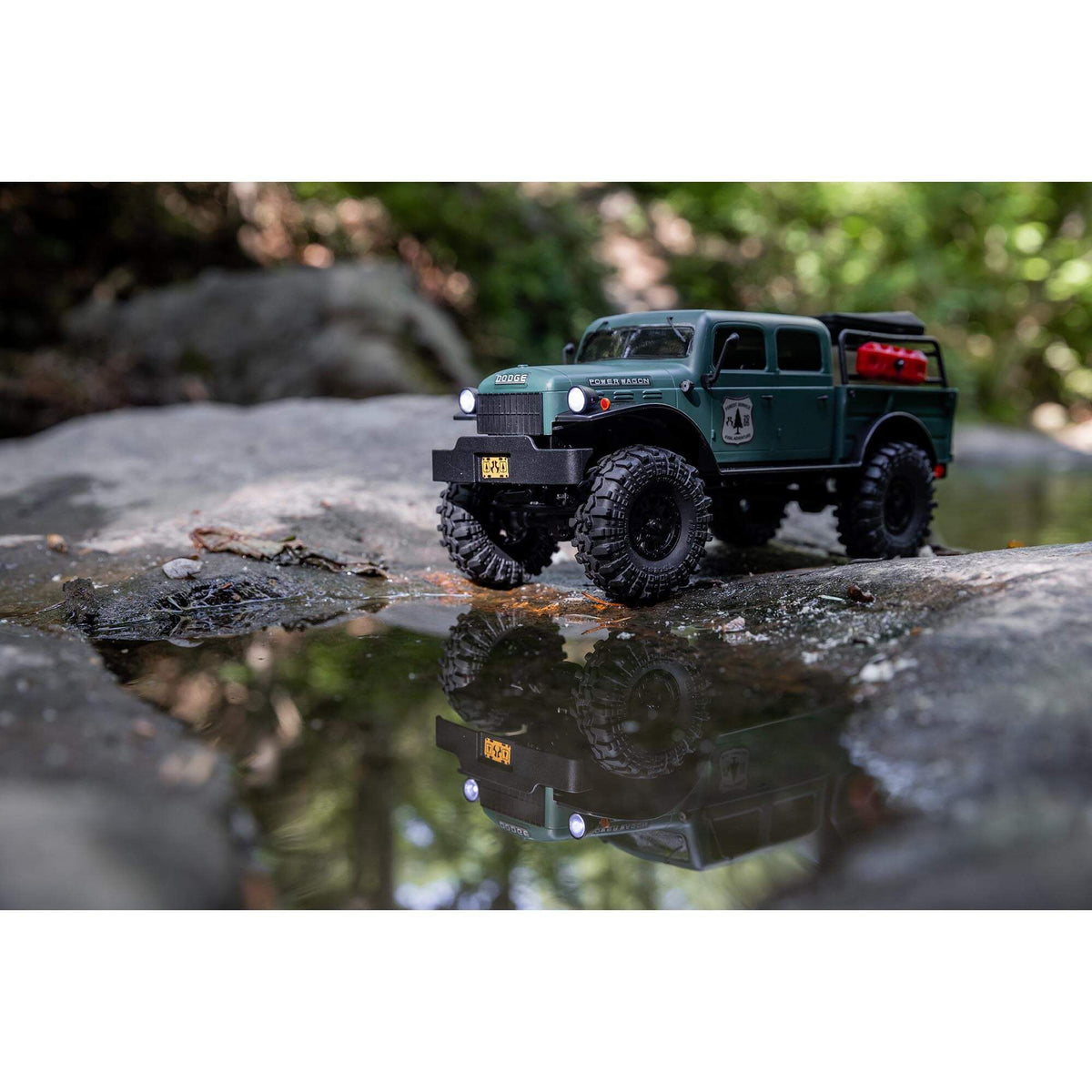 SCX24 40's 4 Door Dodge Power Wagon, :1/24 4WD-RTR