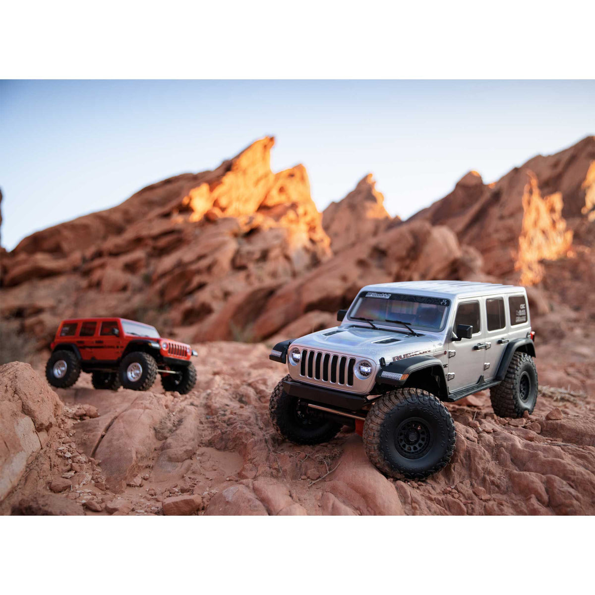 1/6 SCX6 Jeep JLU Wrangler 4WD Crawler RTR: