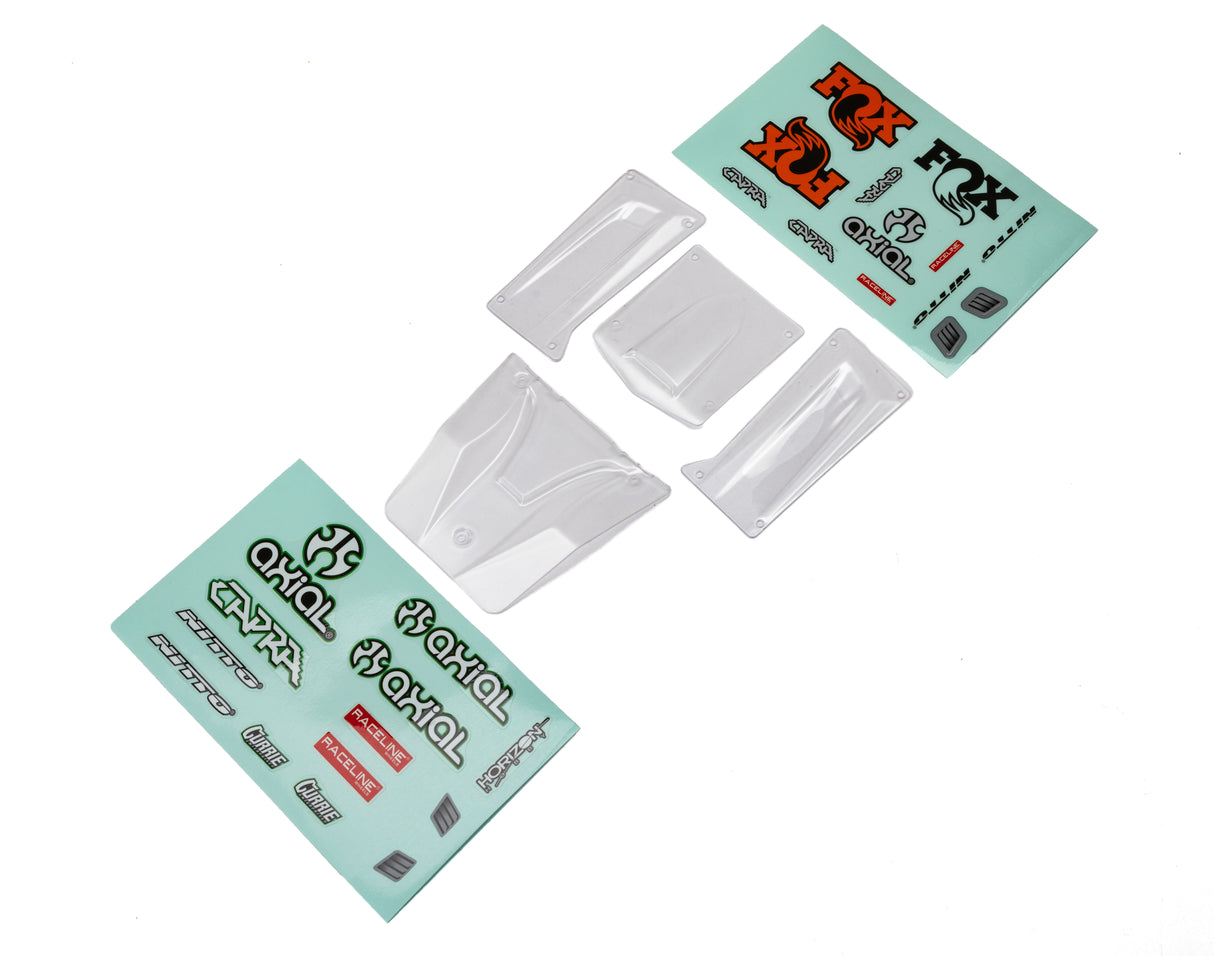 Body Panel Set, Clear, Capra:UTB18