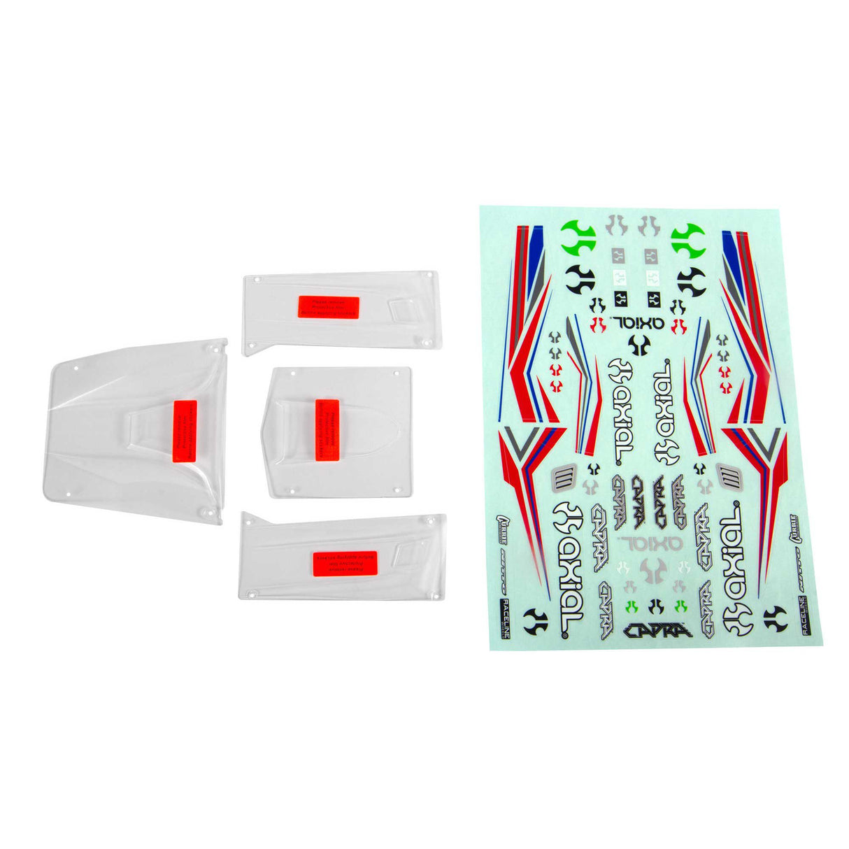 Body Panel Set, Clear: Capra 1.9 UTB