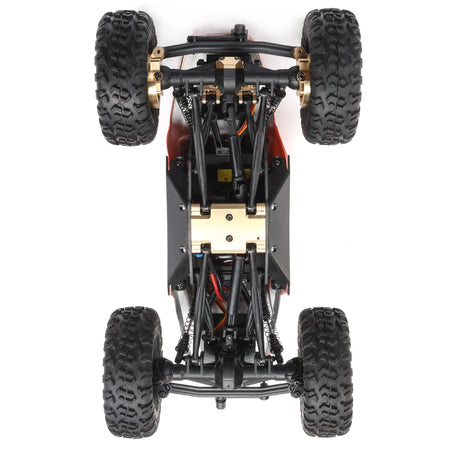 Chassis Skid Plate, Brass 19.5g: AX24