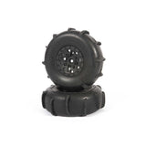 ST28 Razor FR / Paddle RR Tire Set : Yeti Jr.