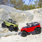 SCX24 Deadbolt 1/24th Scale Elec 4WD - RTR, Red