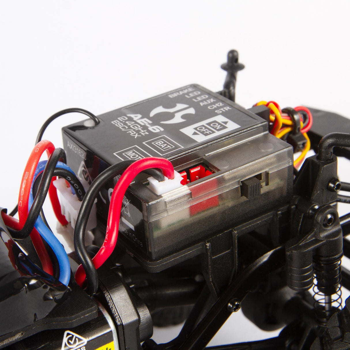SCX24 Deadbolt 1/24th Scale Elec 4WD - RTR, Red