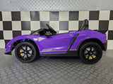 Børnebil Lamborghini Auténtica lilla 12 volt