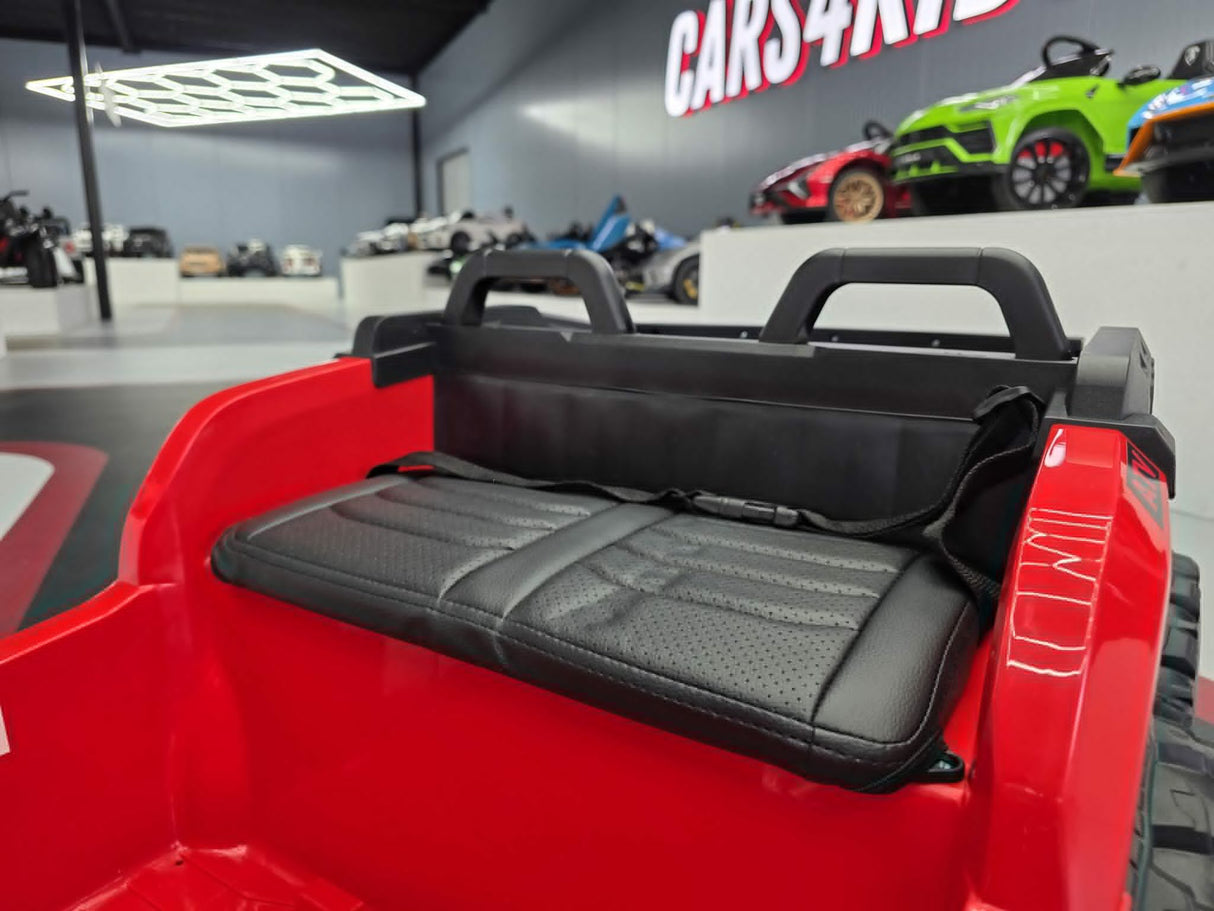 TrailBlazer 6-hjulet elektrisk børnequad 24V med ladeplatform