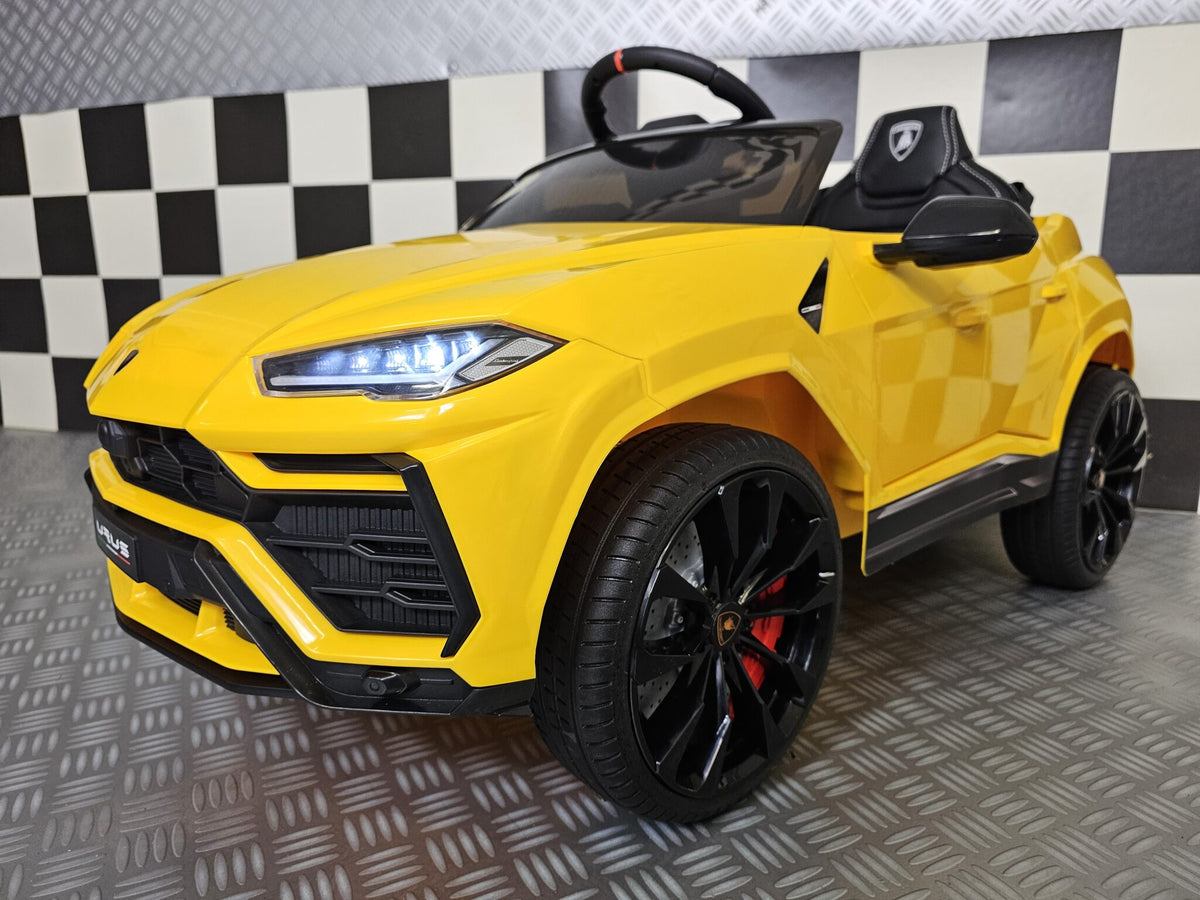 Lamborghini Urus 12V elbil för barn – gul