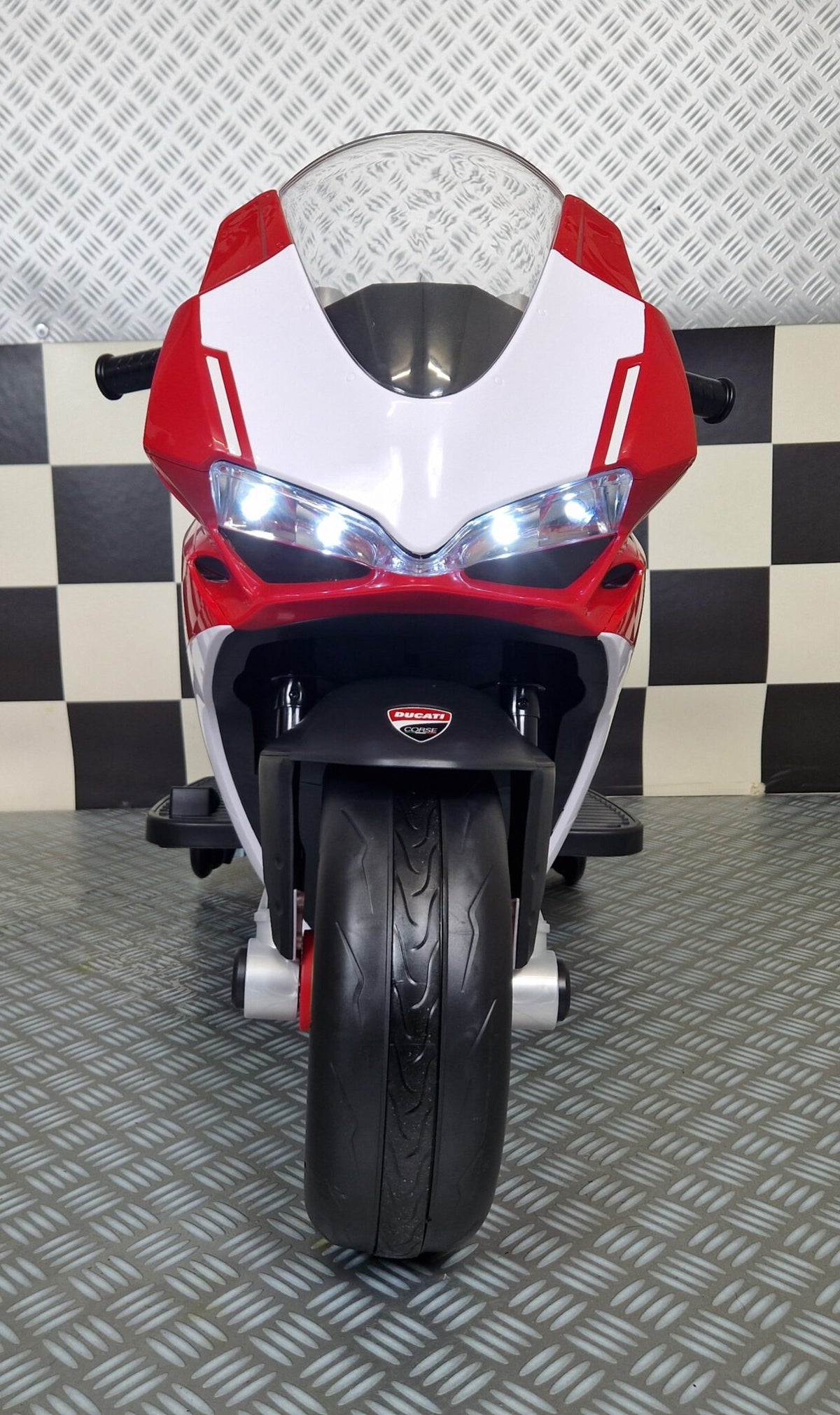 Ducati Panigale elmotorcykel för barn