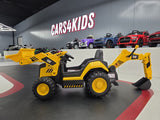 Caterpillar gravemaskine med laster børnetraktor 12 volt
