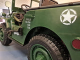 Jeep Willys 24V elbil til børn med fjernbetjening – grøn