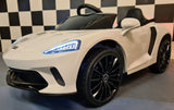 Batteri børnebil 12V McLaren 620 GT m. fjernbetjening hvid