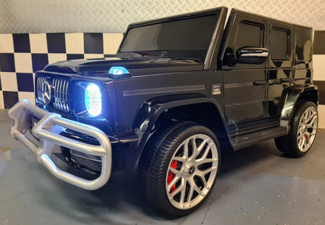 Mercedes G63 2-personers 24 volt metallic sort