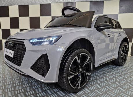 Elektrisk børnebil Audi RS 6 nardo grå