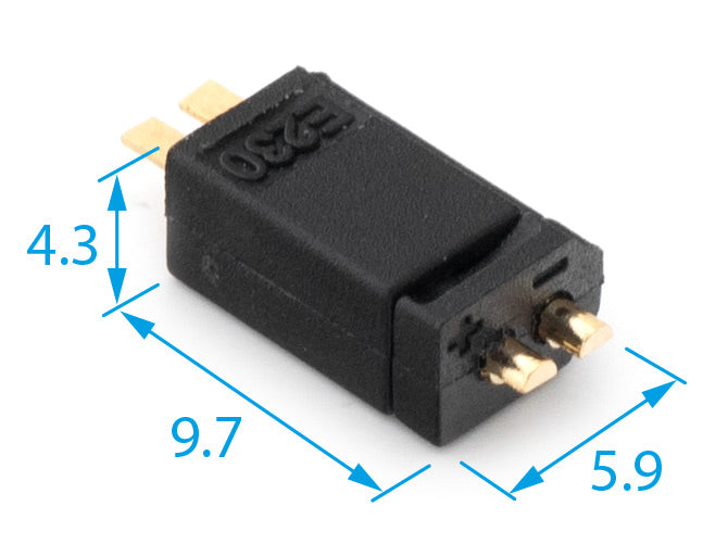 Connector E230 Mini 20AWG Kabel 100mm (Pair)