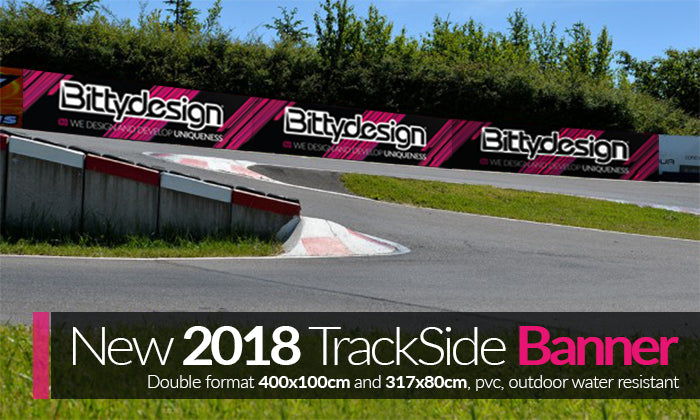 Bittydesign Trackside banner 300x80cm