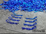 Body Clips Kit Big Scale (8) - Blue