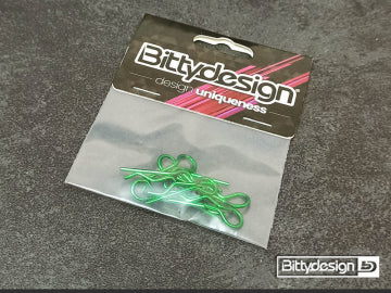 Body Clips Kit Big Scale (8) - Green
