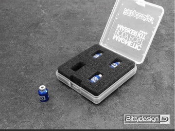 Body Post Marker kit Blue - 1/10 scale Model Cars