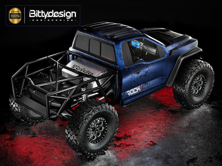 ROCK1 1/10 Clear Body for 313mm Wheelbase Crawler Pre-Cut (Only Cab)