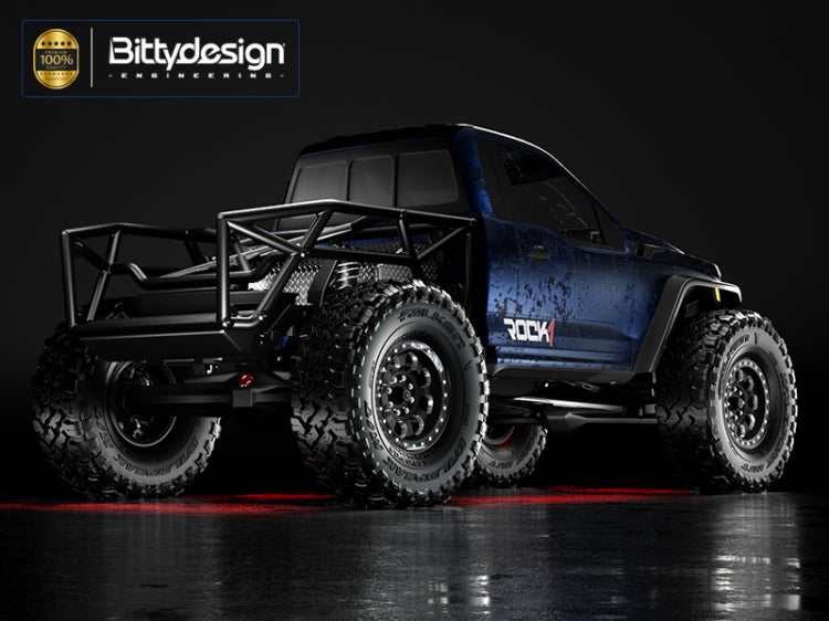 ROCK1 1/10 Clear Body for 313mm Wheelbase Crawler Pre-Cut (Only Cab)