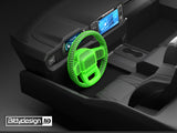 Steering Wheel for ROCK1 1/10 Crawler Interior Cockpit