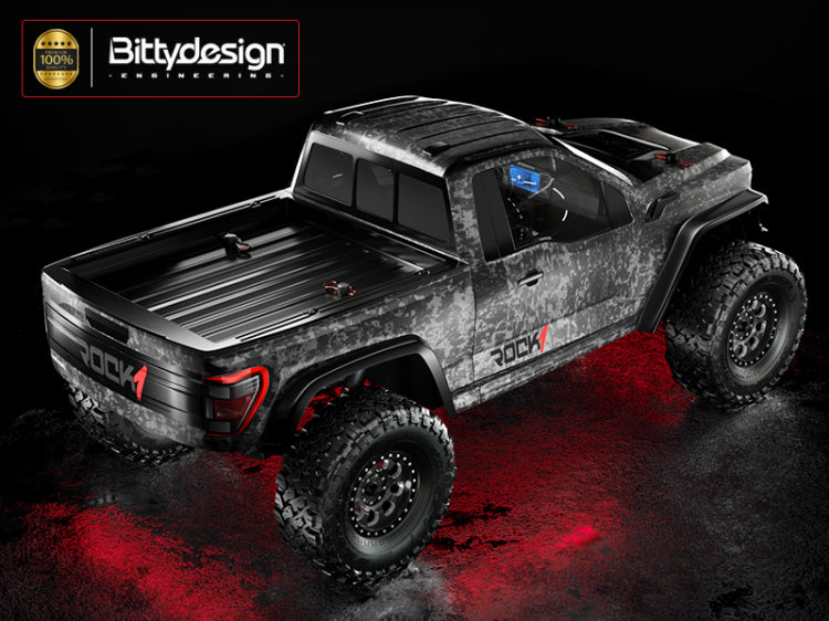 ROCK1 1/10 Clear Body for 313mm Wheelbase Crawler