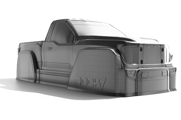 ROCK1 1/10 Clear Body for 313mm Wheelbase Crawler