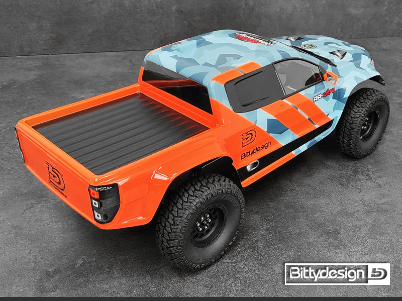 RR-Ultra 1/10 Clear Body for 313mm Wheelbase Crawler Pre-Cut