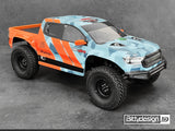 RR-Ultra 1/10 Clear Body for 313mm Wheelbase Crawler Pre-Cut
