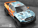 RR-Ultra 1/10 Clear Body for 313mm Wheelbase Crawler Pre-Cut
